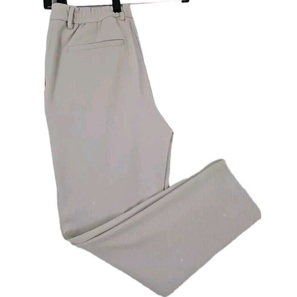 Zara ~Man's Size 30~ Gray Stretchable Waist Pants Zip-Fly.